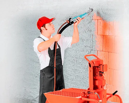 Механизированная штукатурка стен